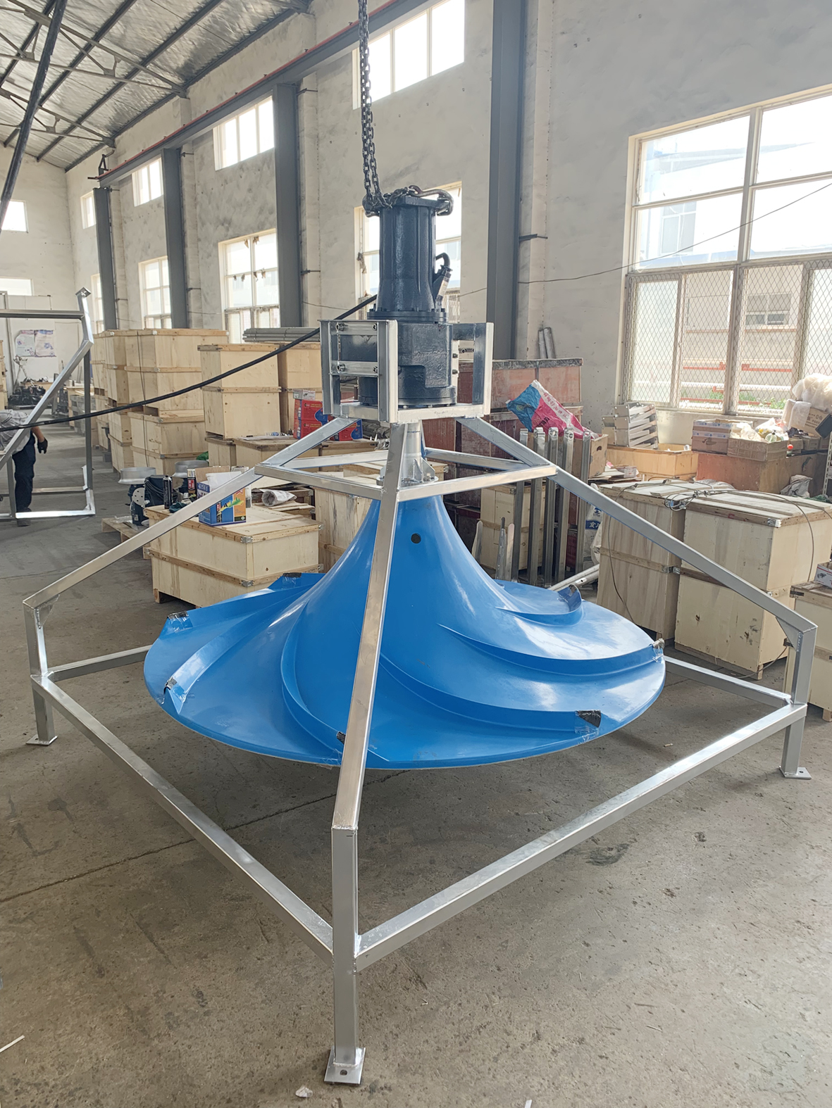 潛水雙曲面攪拌機與其它攪拌設備相比，優(yōu)勢在哪里？ | 南京藍寶石環(huán)保